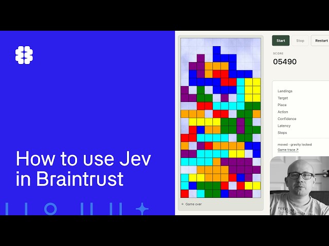 How to use Jev in Braintrust