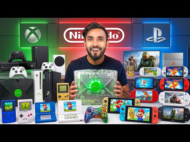 MY GAMING CONSOLE COLLECTION