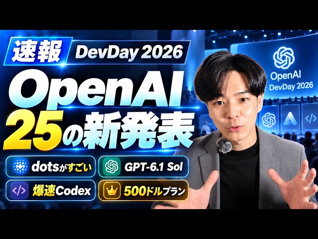 [Breaking News] 25 New Announcements from OpenAI. What's so amazing about the 24/7 working dots? ...