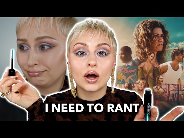 RANTING about Euphoria Season 3 & doing sparkly makeup
