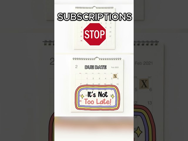 🛑STOPPING SUBSCRIPTIONS SAVE MONEY💵