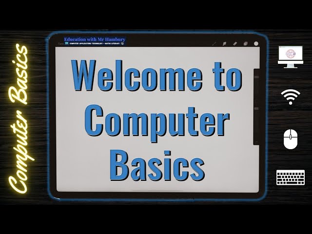 Don't Get Left Behind: Learn Computer Basics Now