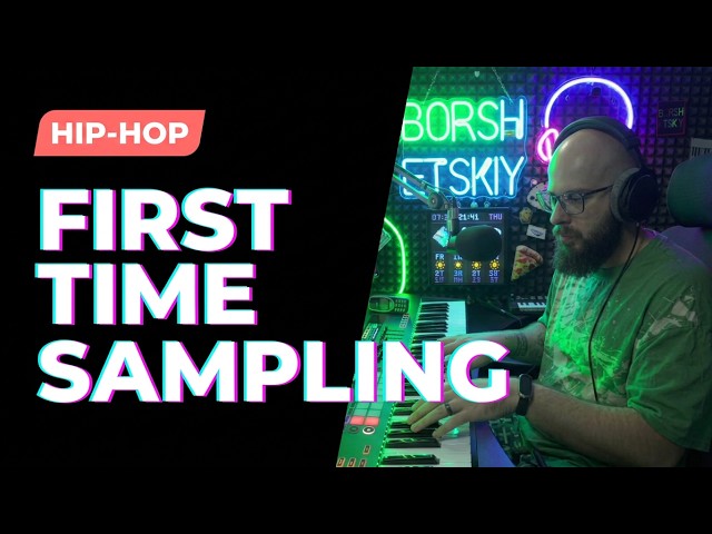 FIRST TIME HIP-HOP SAMPLING on LIVESTREAM!