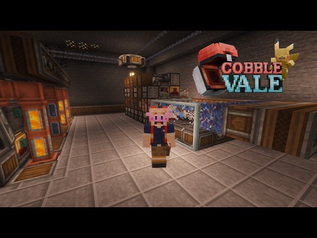 Automating Resources to impress my new friends in Cobblemon - CobbleVale SMP