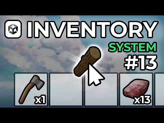 #13 How To Make An Inventory In Unity 6 (New Input System)