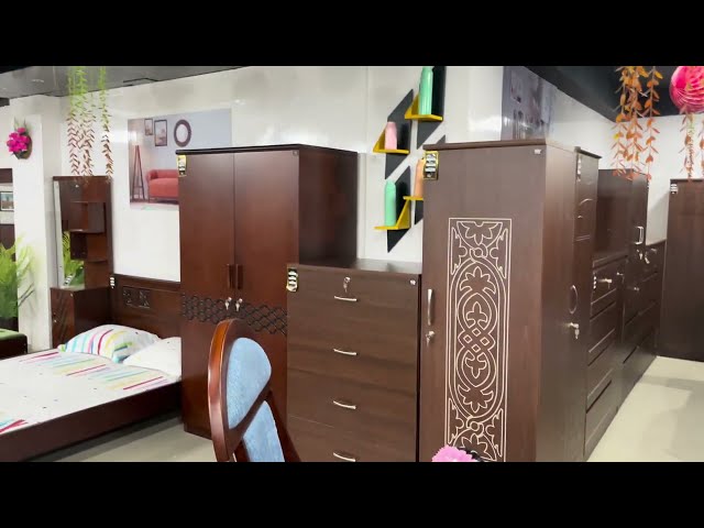 Furniture Store | Wooden Furniture Shop | Royalty free stock video footage - No copyright- 4K
