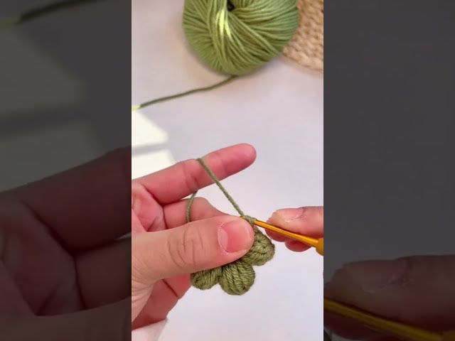 Crochet puff stitch