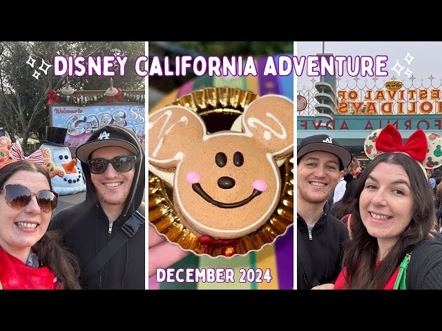 First Time at DCA for Christmas, Festival of Holidays & World of Color Season of Light |DAY3 DEC24