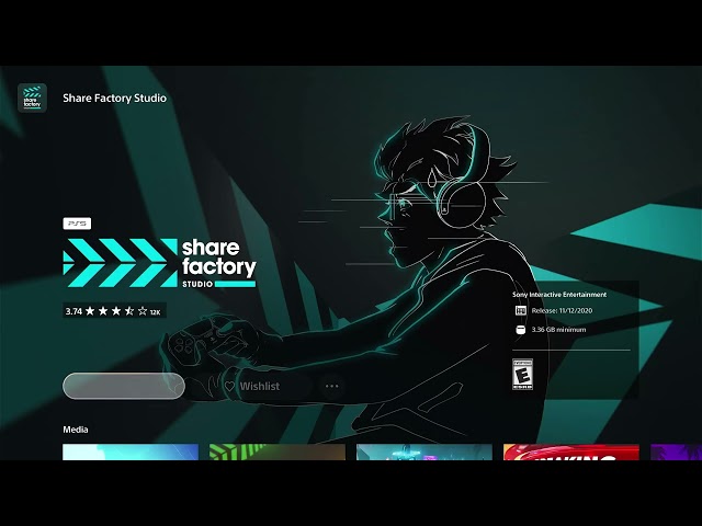 How to Download & Install Share Factory Studio on PS5