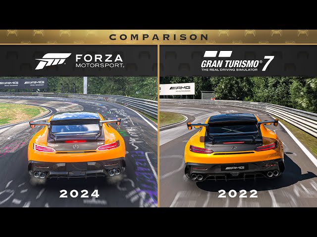 NEW TRACK: Nordschleife ❯ Forza Motorsport 🆚 Gran Turismo 7 | Comparison | Only 1 Lap