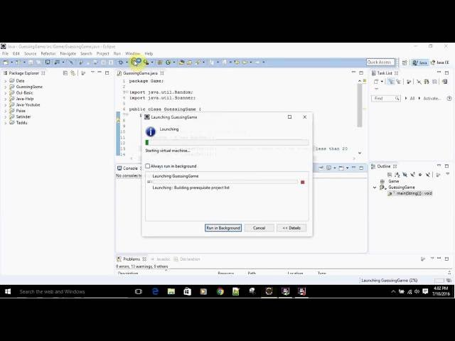 Java-Programming-Addition Game in Java--Part-1