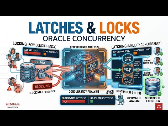 Oracle Locks & Latches Explained | Concurrency, Blocking & Contention
