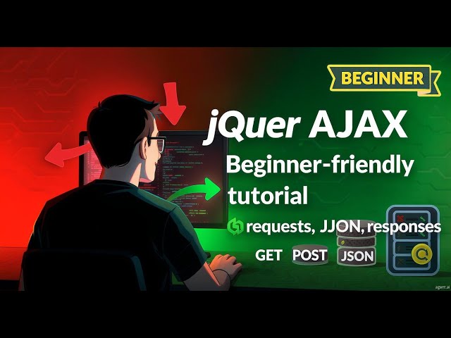 AJAX with jQuery | jQuery AJAX Methods Explained for Beginners