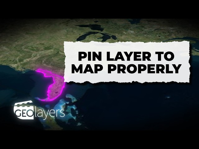Pin Selected Layers vs. Parent to World Map in Geolayers