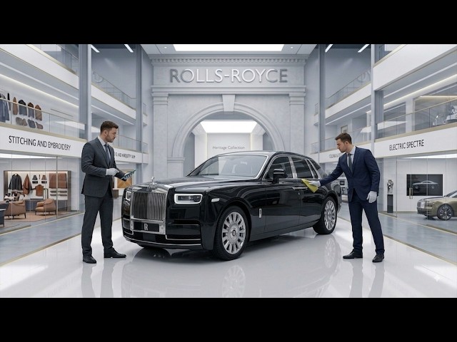 Rolls-Royce Builds the World’s Ultimate Luxury Car 👑 | Complete Manufacturing Process  #rollsroyce
