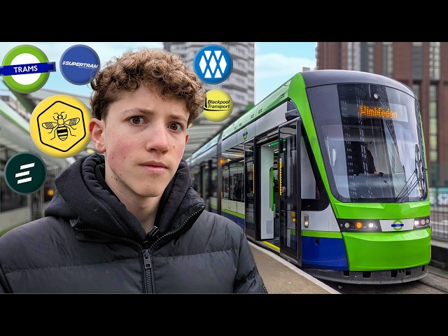 I went on EVERY TRAM Network in the UK!