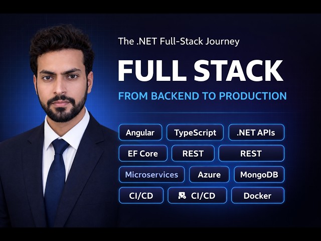 From C# .NET Developer to Full Stack Engineer | Complete Roadmap from Scratch