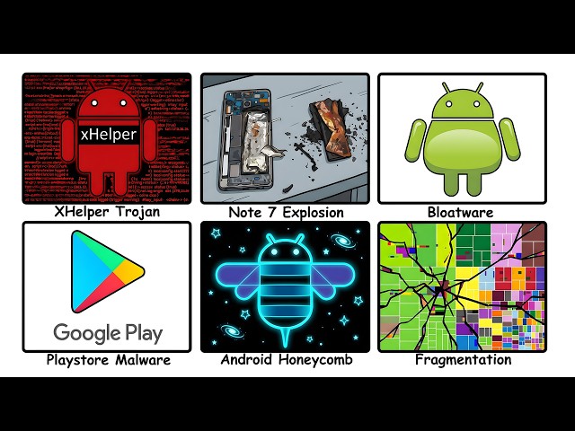 Every Major Android F*ckup Explained in 9 Minutes