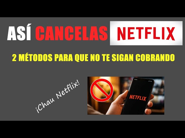 How to CANCEL your NETFLIX account and stop the charges / Cancel subscription membership