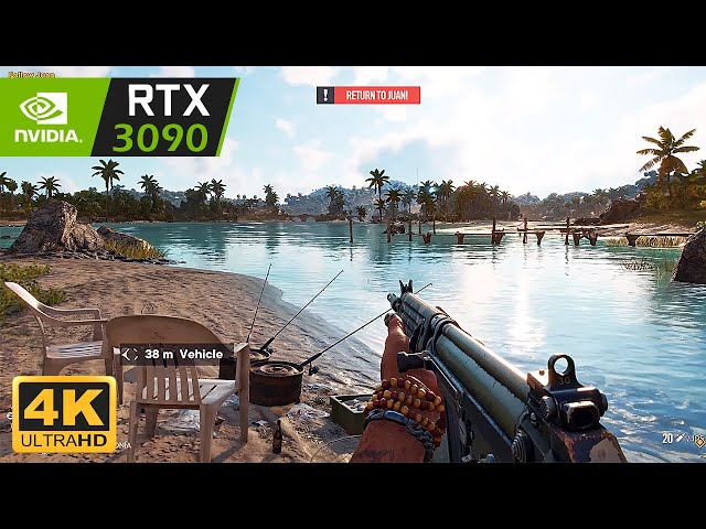 FAR CRY 6 [4k 60fps] Meeting Juan & Clara's Camp | RTX 3090 & Ultra Graphics Gameplay