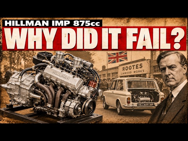 What Happened to the Hillman Imp Engine? The 875cc All-Aluminium Four That Powered the Imp