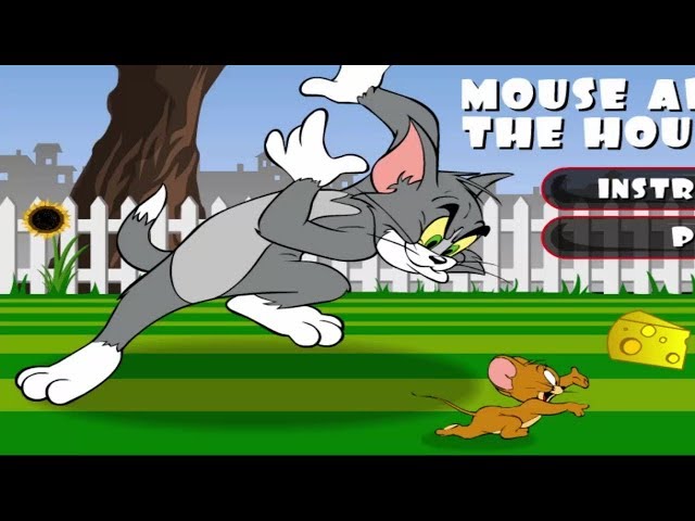 TOM AND JERRY MOUSE ABOUT THE HOUSE GAME - Tom and Jerry game cartoon - Fun game kids