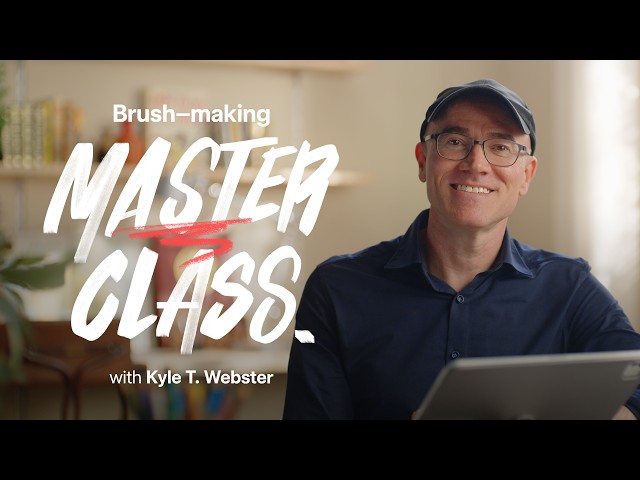 Make 9 Procreate Brushes with Kyle T. Webster