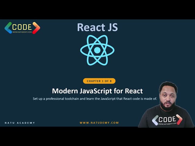 ReactJS 19: Chapter 1 - 01 - Modern JavaScript for React - Introduction