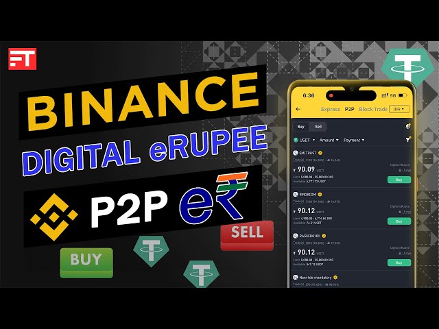Binance P2P Digital e-Rupee | How to Buy and Sell Crypto Using Digital e-Rupee on Binance P2P