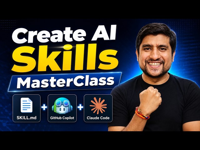 Create Custom AI Skills with GitHub Copilot & Claude Code