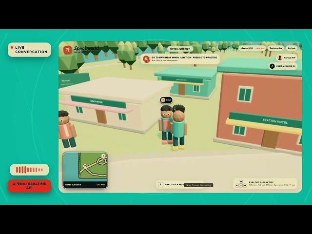 Speakworld - OpenAI Build Week Submission