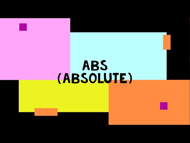 Oracle PL/SQL Numeric Functions -- ABS (Absolute)