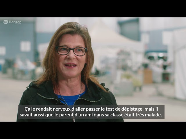 Denise shares her son’s experience at a Horizon COVID-19 Assessment Centre