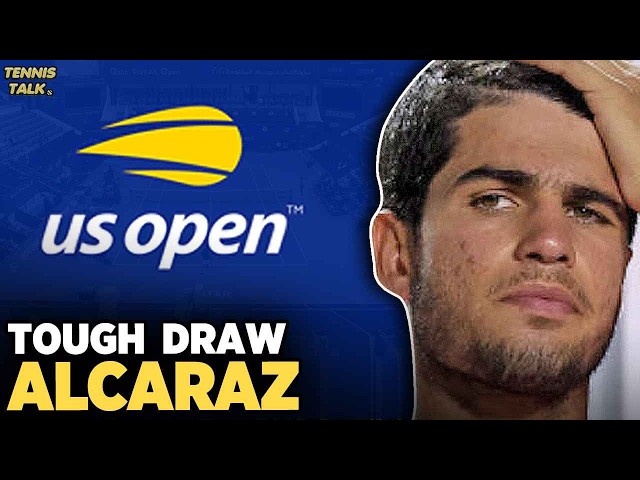 Alcaraz Tough Draw | Zverev Avoids Djokovic at US Open 2026 | Tennis News