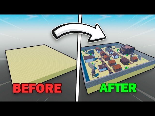 Build a Map Like This! | Roblox Studio