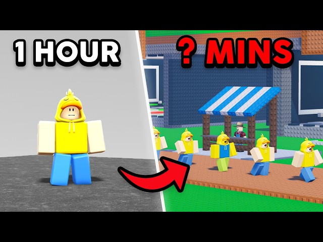How FAST Can I Make a Roblox Game?