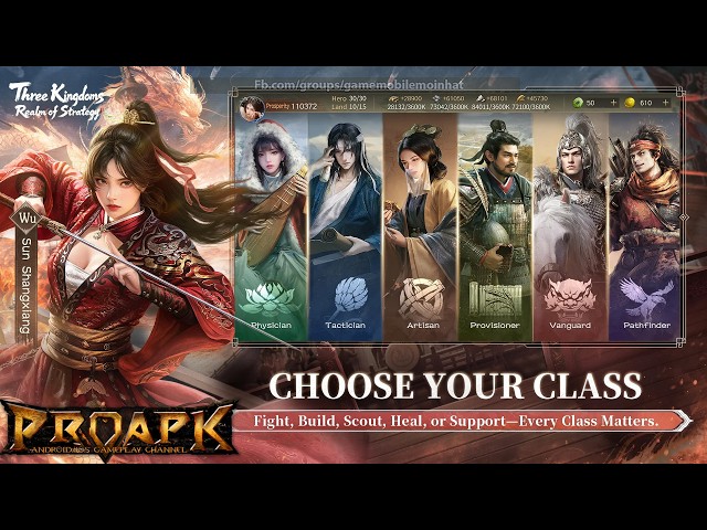 Three Kingdoms: RoS Gameplay Android / iOS (by BILIBILI) (Official Launch)