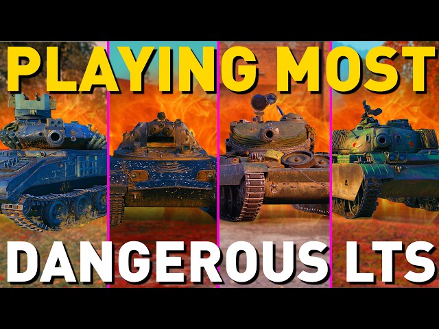 Playing the MOST DANGEROUS light tanks!