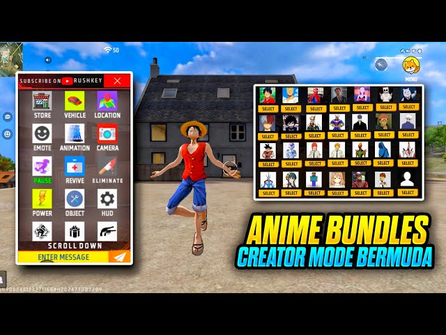 ANIME BUNDLES 🤩 ALL IN ONE CREATOR MODE PC | CREATOR MODE PC PASSWORD | RUSHKEY