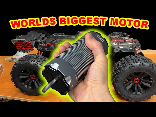 World BIGGEST rc MOTOR in RC Car