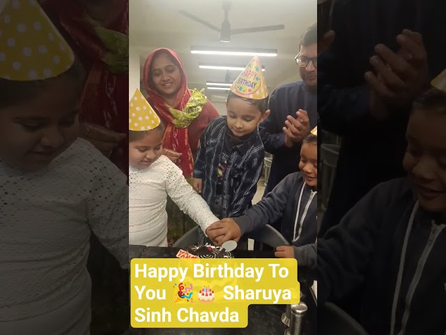 Happy Birthday To You 🎉🎂 Sharuya Sinh Chavda