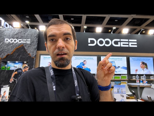 DOOGEE at IFA 2026: rugged phones, projector, thermal cameras, and an avalanche of smartwatches