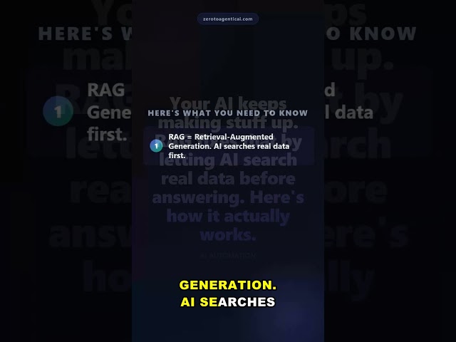 What Is RAG? The AI Trick That Stops Hallucinations