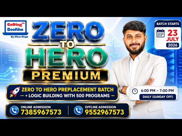 500+ Live Programs Batch | Zero to Hero Batch 14 | Full Roadmap | Full stack web development