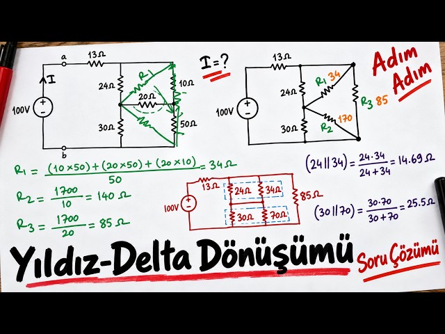 How to Perform a Wye-Delta Transformation? | Sample Problem Solution