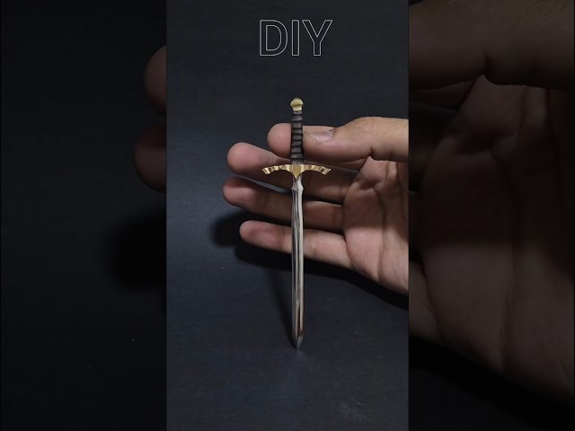 UNBELIEVABLE Transformation of a Bolt to Sword ⚔️ #diyprojects #artfromscrap #diy