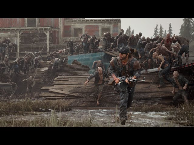 Days Gone: Remastered Saw Mill Horde Only Using Guns - Hardest Difficulty-No Damage