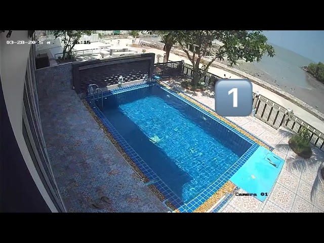 M7.9 earthquake causes a seiche in Ban Laem district, Petchaburi province, Thailand