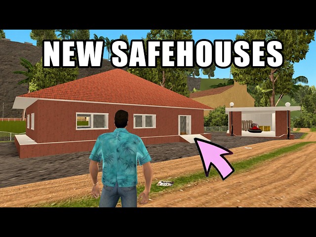 This GTA Vice City Mod Adds NEW Safehouses and Interiors