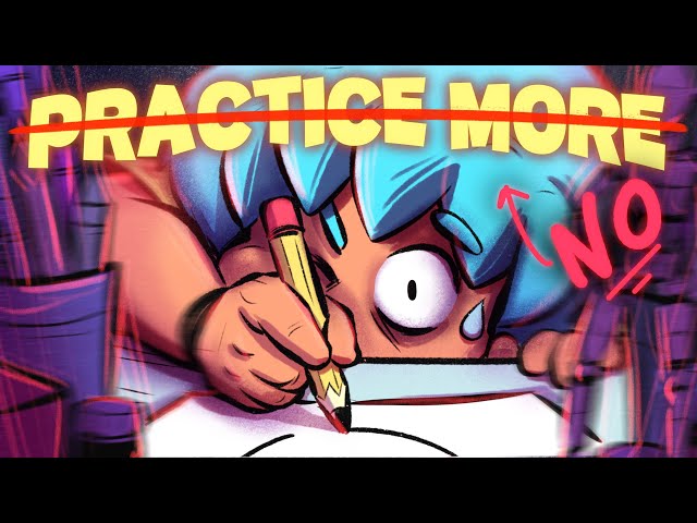 How to ACTUALLY get Better at Drawing? (No, It’s Not Practice) 